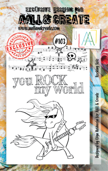 AALL and Create  Rocking Solo  Stamps - Stempel A7