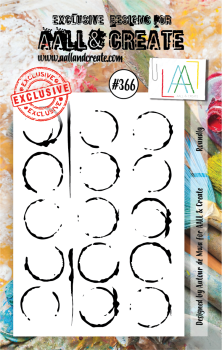 AALL and Create Roundly  Stamps - Stempel A7