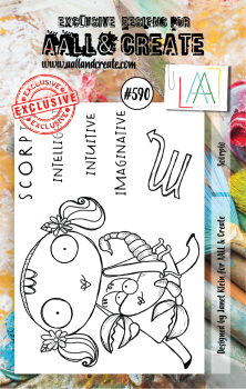 AALL and Create Scorpio Stamps - Stempel A7