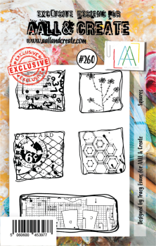AALL and Create Squares Stamps - Stempel A7