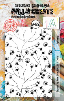AALL and Create  Squiggles  Stamps - Stempel A7
