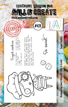 AALL and Create  Sugar Cookies  Stamps - Stempel A7
