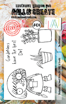 AALL and Create The Gardener Stamps - Stempel A7
