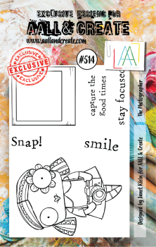 AALL and Create  The Photographer  Stamps - Stempel A7