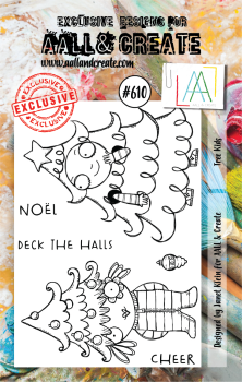 AALL and Create  Tree Kids  Stamps - Stempel A7