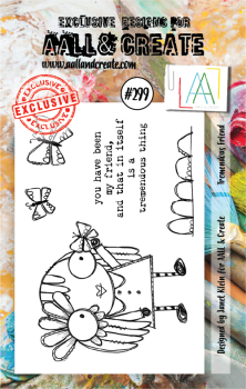 AALL and Create  Tremendous Friend  Stamps - Stempel A7