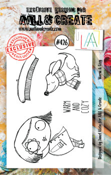 AALL and Create  Warm & Cosy  Stamps - Stempel A7