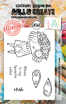 AALL and Create  Wish  Stamps - Stempel A7