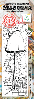 AALL and Create  Fungus  Stamps - Stempel  Border 