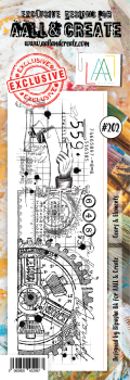 AALL and Create Gears & Elements Stamps - Stempel Border 