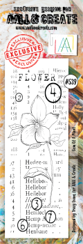 AALL and Create Gem Of A Plant Stamps - Stempel Border 