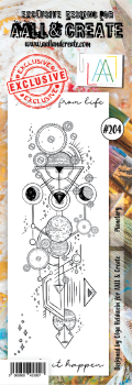 AALL and Create Planetary Stamps - Stempel Border 
