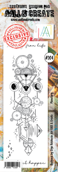 AALL and Create  Planetary  Stamps - Stempel  Border 