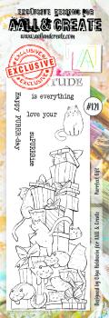 AALL and Create Purrfect Gift Stamps - Stempel Border 
