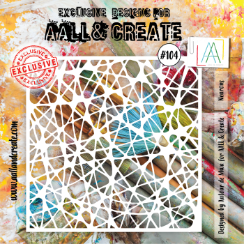 AALL and Create  Neurons  Stencil - Schablone 6x6