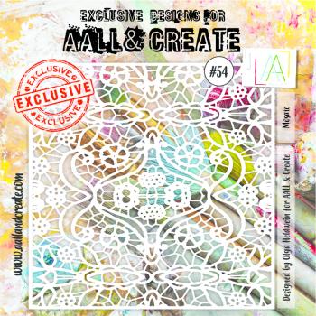AALL and Create Mosaic Stencil - Schablone 6x6