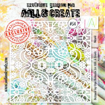 AALL and Create  Mosaic  Stencil - Schablone 6x6