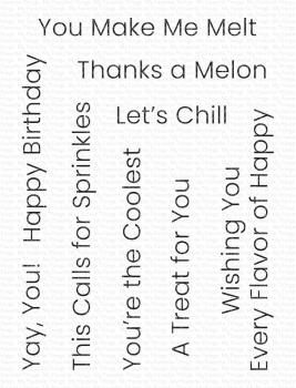 My Favorite Things Stempelset "Every Flavor of Happy " Clear Stamp