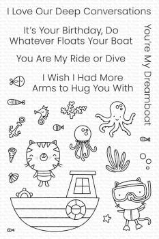 My Favorite Things Stempelset "Ride or Dive" Clear Stamp Set