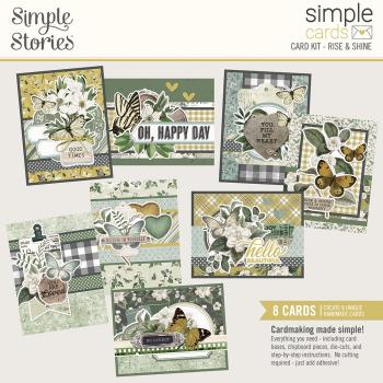 Simple Stories Simple Cards Kit Rise & Shine Simple Cards Kit - Bits & Pieces