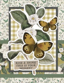 Simple Stories  Simple Cards Kit Rise & Shine  Simple Cards Kit - Bits & Pieces