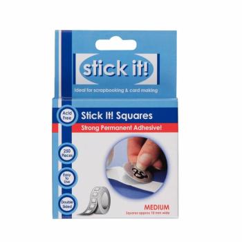 Docrafts Stick It! Adhesive Squares Medium 
