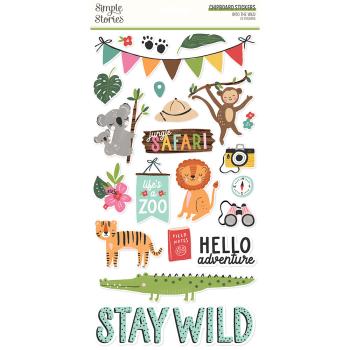 Simple Stories - Stories Into the Wild - Chipboard Sticker 