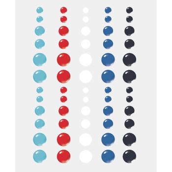 Simple Stories  Vintage Seas  Enamel Dots