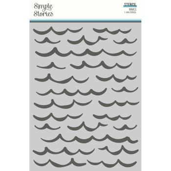 Simple Stories Vintage Seas - Schablone