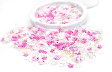 Picket Fence Studios Oink Oink Sequin Mix  Pailetten