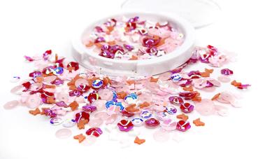 Picket Fence Studios Pretty in Pink Sequin Mix  Pailetten