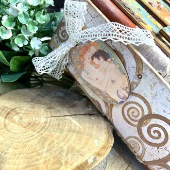 Stamperia " Klimt From the Tree of Life " A4 Decoupage / Decopatch Papier 6 Bögen 