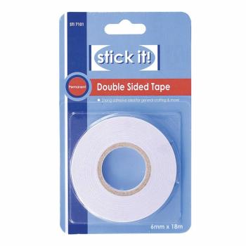 Docrafts Stick It! Double Sided Tape 6mm 
