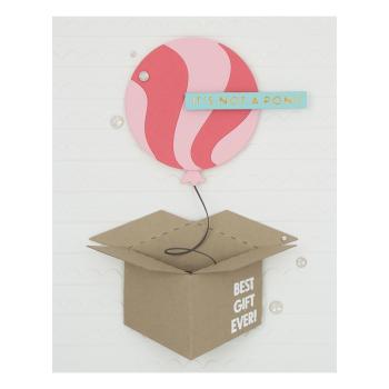 Spellbinders Stempelset - "Birthday Unboxing Sentiments" - Silikonstempel