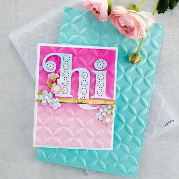 Spellbinders Embossingfolder "Circle Illusion 3D" - Prägefolder
