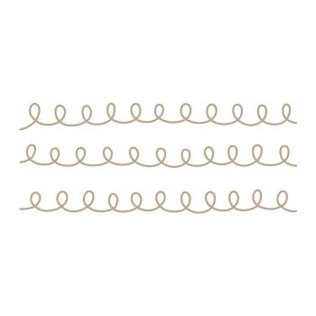 Spellbinders Hotfoil Plate - "Hand Drawn Loops Glimmer Hot Foil Plate"
