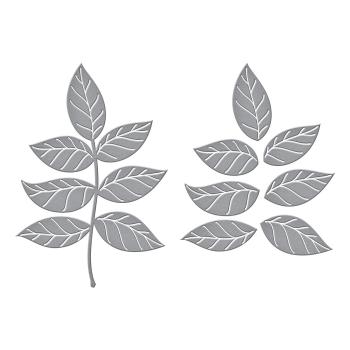 Spellbinders Dies "Leafy Sprig Etched" Stanzschablonen