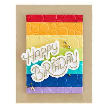 Spellbinders Embossingfolder "Party Spots" - Prägefolder