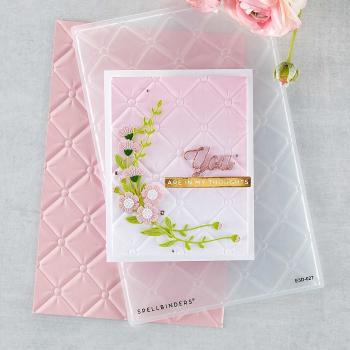 Spellbinders Embossingfolder "Tufted 3D" - Prägefolder
