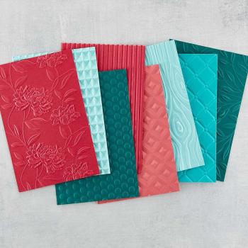 Spellbinders Embossingfolder "Tufted 3D" - Prägefolder