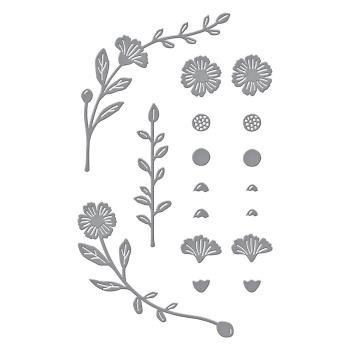 Spellbinders Dies "Wreath Builder Etched" Stanzschablonen