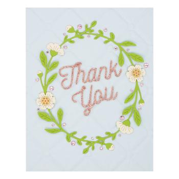 Spellbinders Dies "Wreath Builder Etched" Stanzschablonen