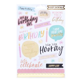 Spellbinders Sticker Pack "Birthday Celebrations " 