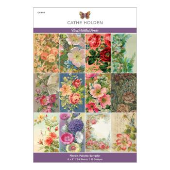 Spellbinders Paper Pad "Florals Palette Sampler" 