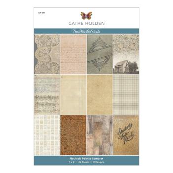 Spellbinders Paper Pad "Neutrals Palette Sampler " 