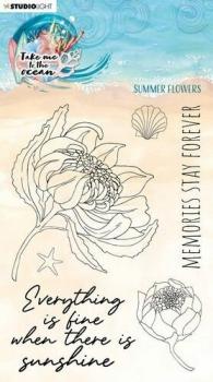 Studio Light - Clear Stamps "Summer Flowers "