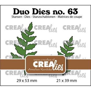 Crealies - Duo Dies Leaves 15 