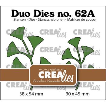 Crealies - Duo Dies Leaves 14 Mirror Image 