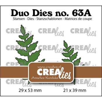 Crealies - Duo Dies Leaves 15 Mirror Image 