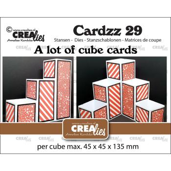 Crealies - Cardzz Dies A Lot Of Cube Cards 
